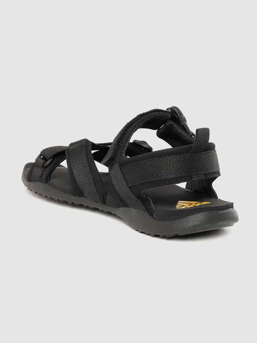 Buy ADIDAS Men Black Solid Gladi II Sports Sandals Sandals for
