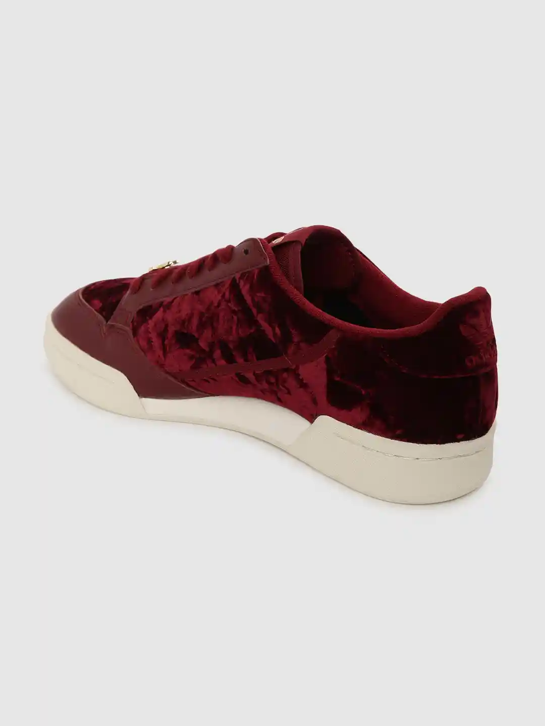 Buy ADIDAS Originals Men Burgundy Solid Continental 80 Velvet
