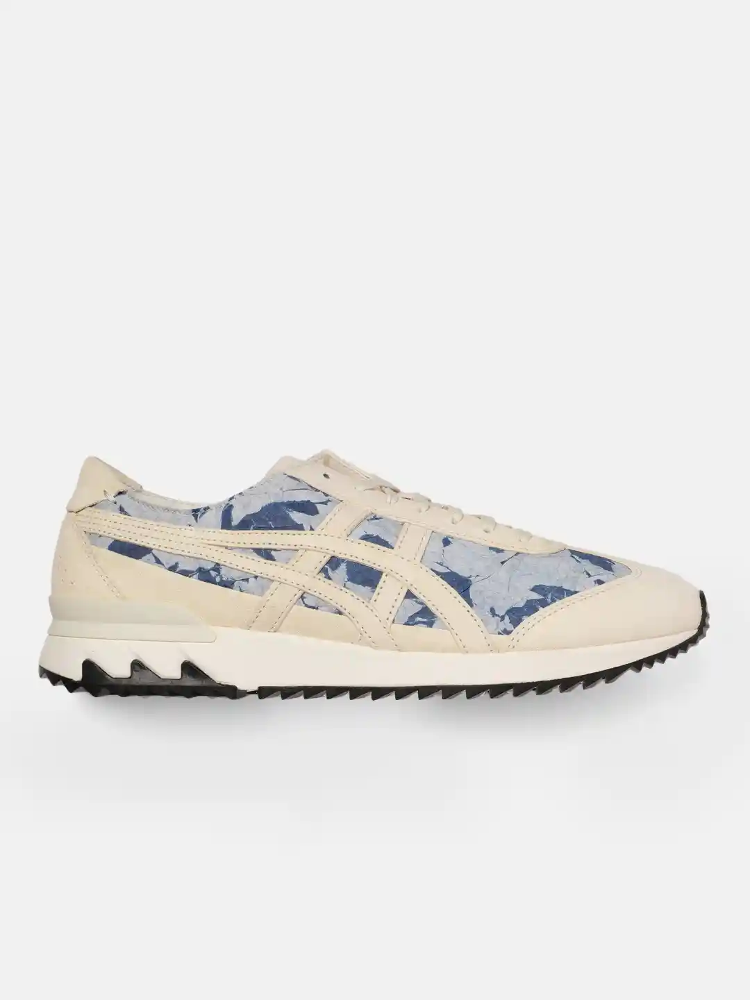 Buy Onitsuka Tiger Unisex Cream-Coloured Blue MHS Sneakers