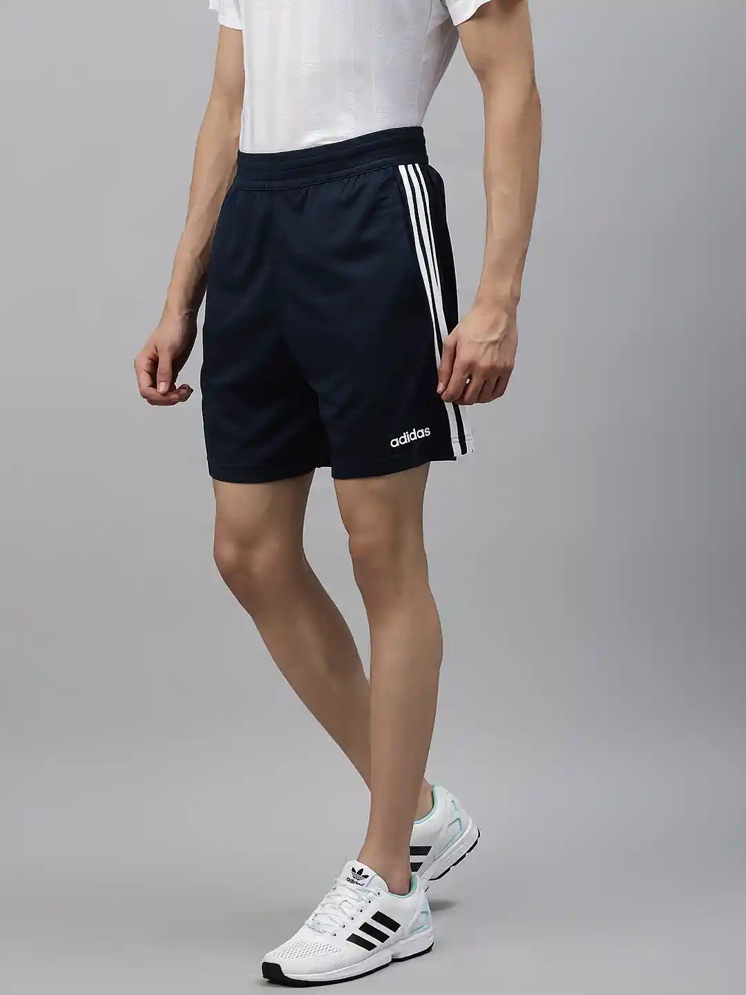 Buy ADIDAS Men Navy Blue Solid Design Move Classics Sustainable