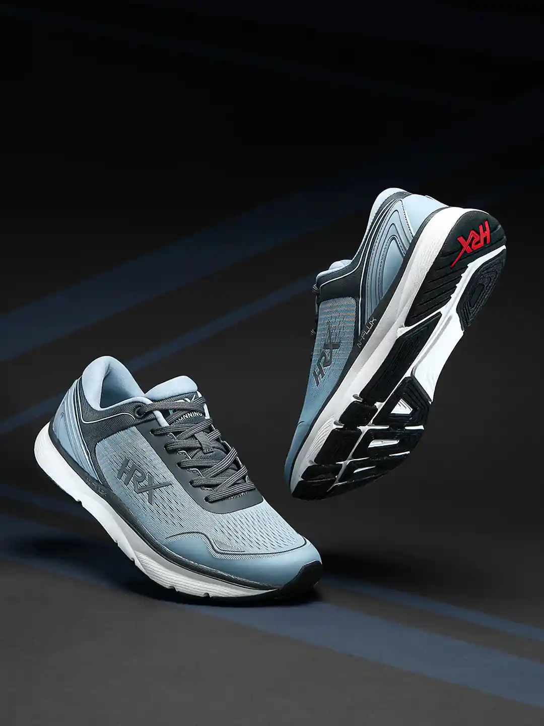 Buy HRX by Hrithik Roshan Men Blue Mesh N-Flux Running Shoes