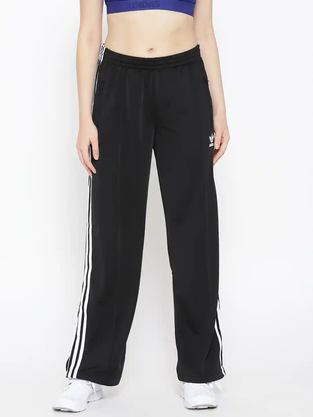 Buy ADIDAS Originals Women Black Firebird Solid Track Pants