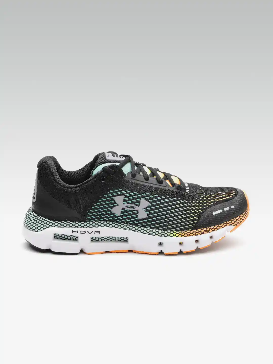 Buy UNDER ARMOUR Men Black Green HOVR Infinite Dyed Running