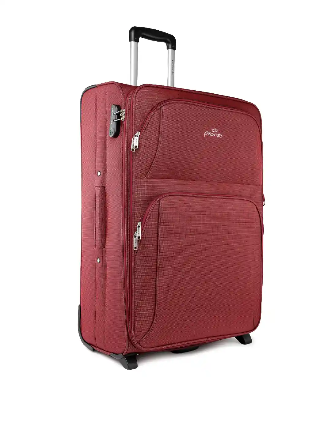 Buy Pronto Unisex Maroon Large Lexus Upright 75 Trolley Bag