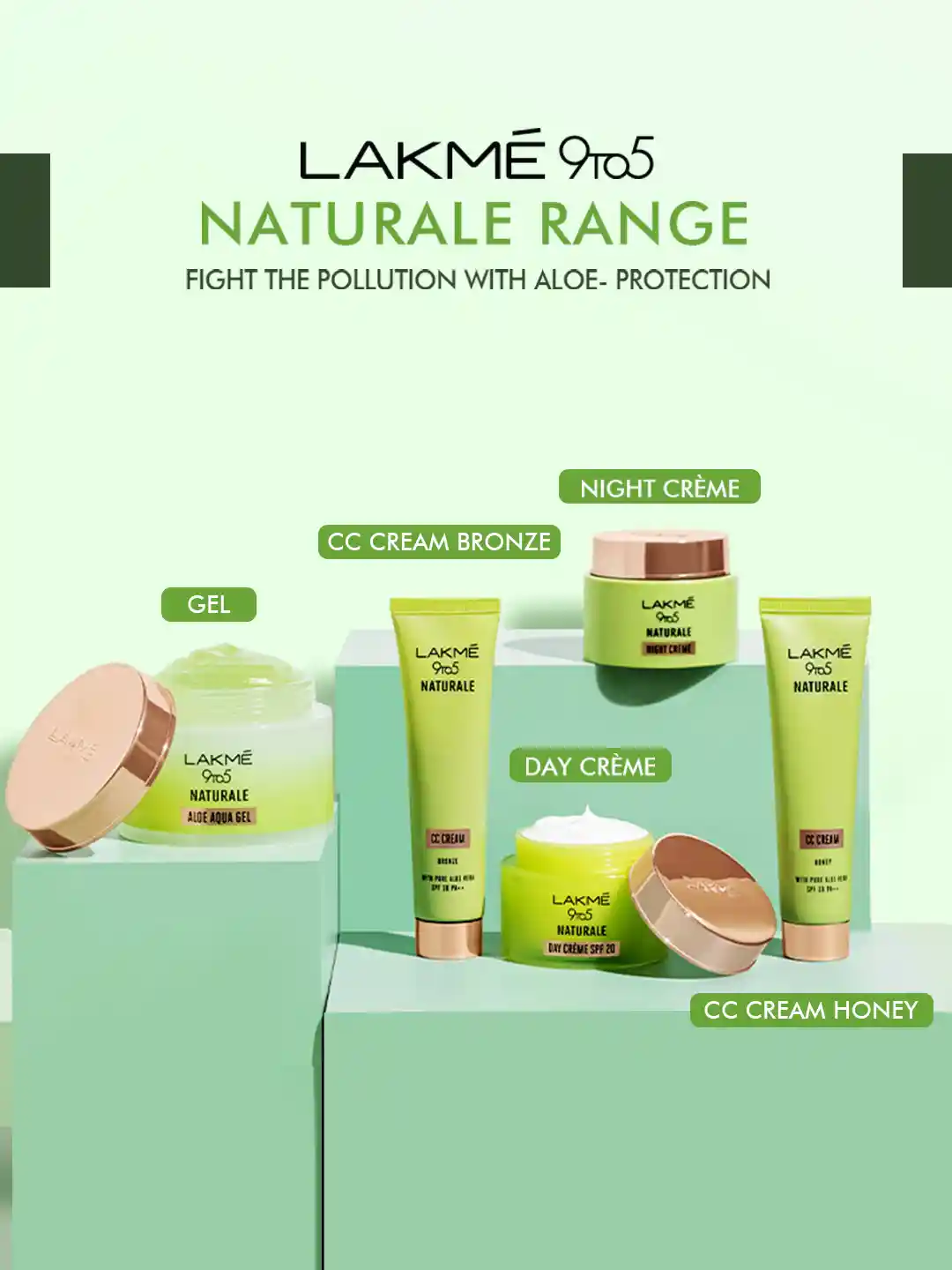 Buy Lakme 9to5 Women Naturale Aloe Aqua Gel- 100 g - Serum and Gel