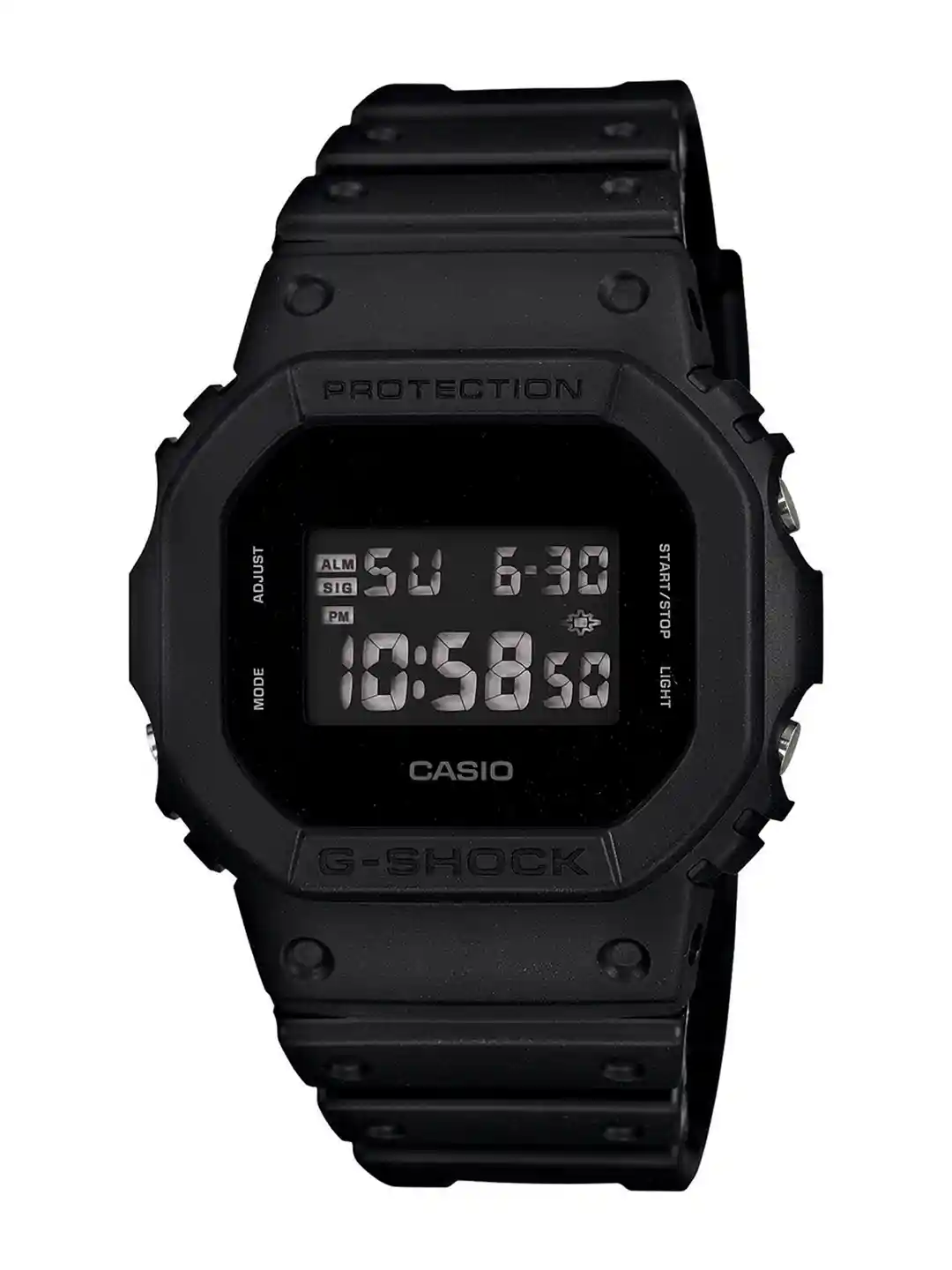 Buy CASIO Men G-Shock DW-5600BB-1DR Black Digital Dial Black Resin