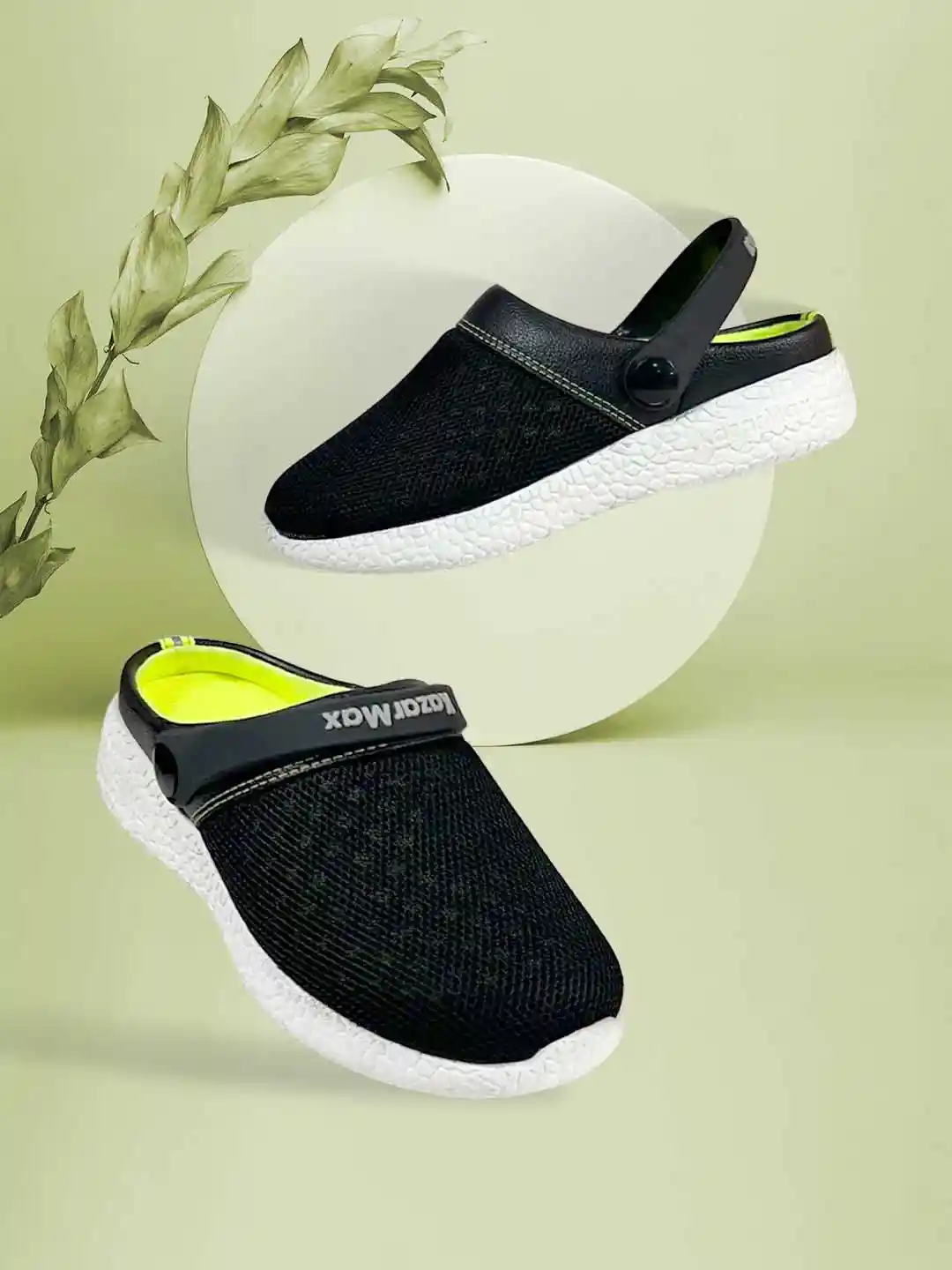 Buy KazarMax Unisex Kids Black Clogs Sandals Sandals for Unisex