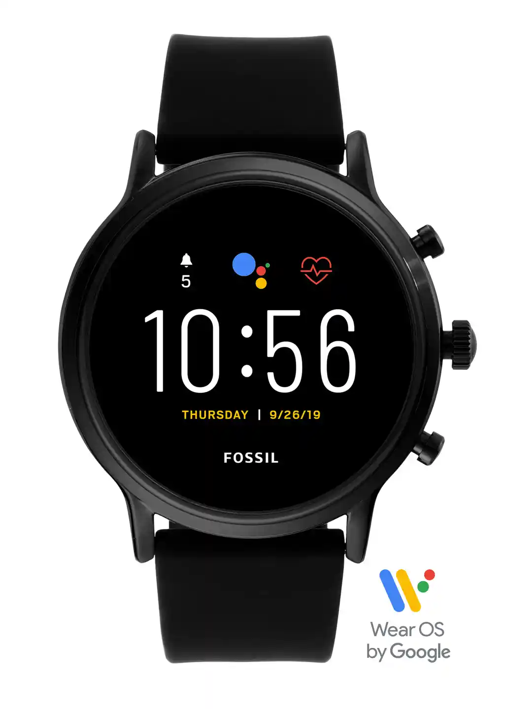 Buy Fossil The Carlyle HR Men Black Gen Digital Smartwatch