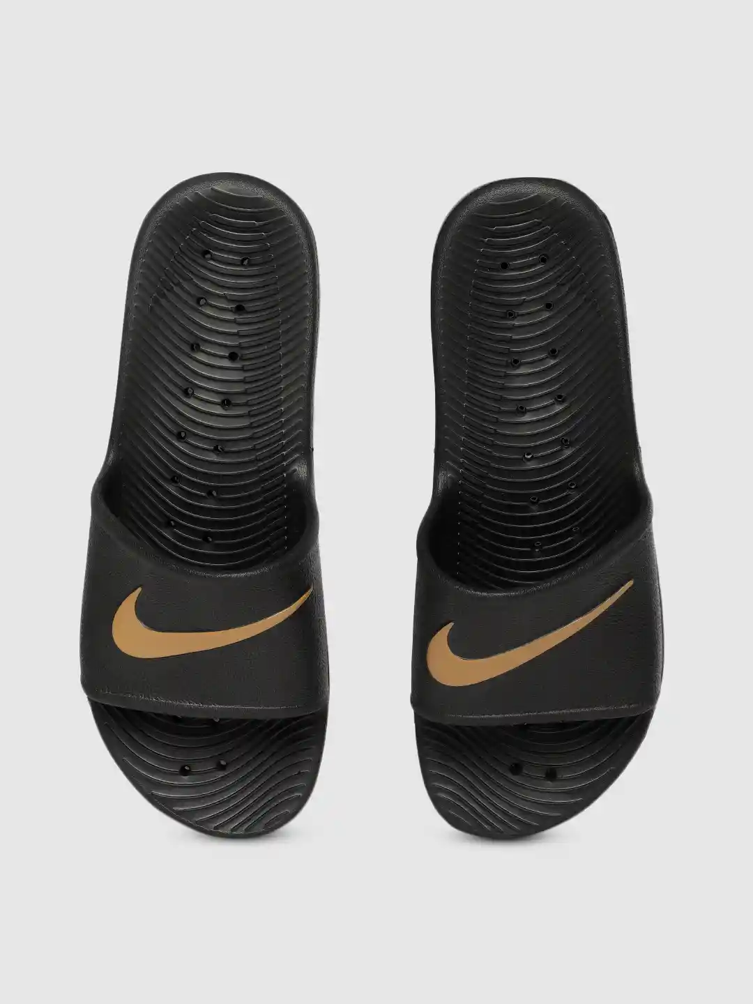 Nike Sliders Nike Sandal 2019 Nike Men Black KAWA SHOWER Solid Sliders