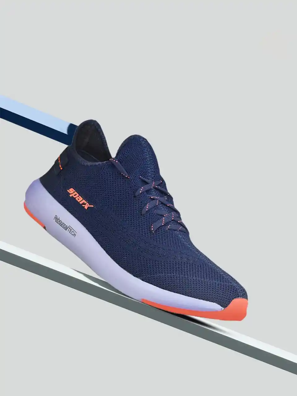 Buy Sparx Men Navy Blue Mesh SM-482 Running Shoes Sports Shoes