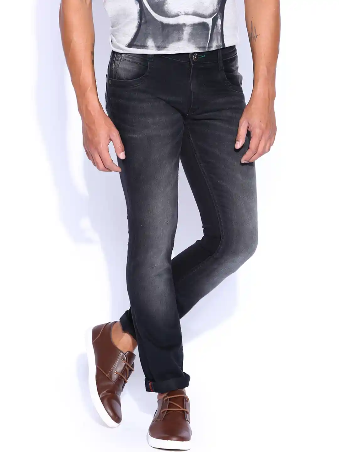 Buy Sin Black Danzel Fit Jeans Jeans for Men 1082663 Myntra