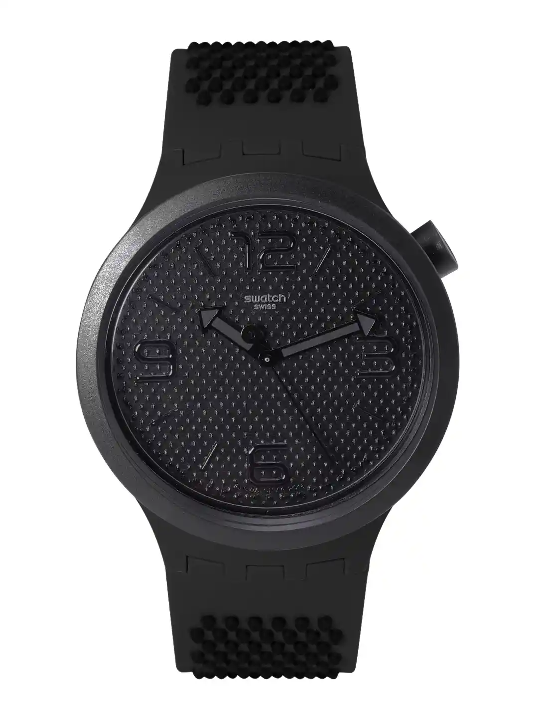 Buy Swatch Unisex Black Swiss Made Water Resistant Analogue Watch