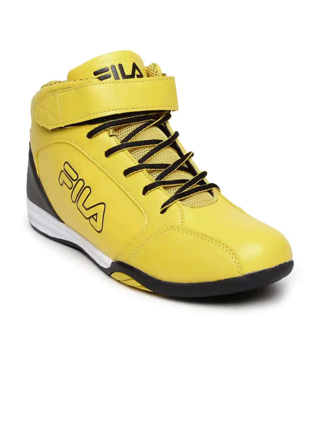 High Top Yellow Filas Mens FILA Men Yellow Casual Shoes