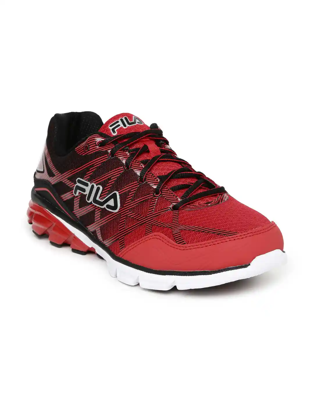 Buy FILA Men Red Black Dimension Track Energized Running Shoes