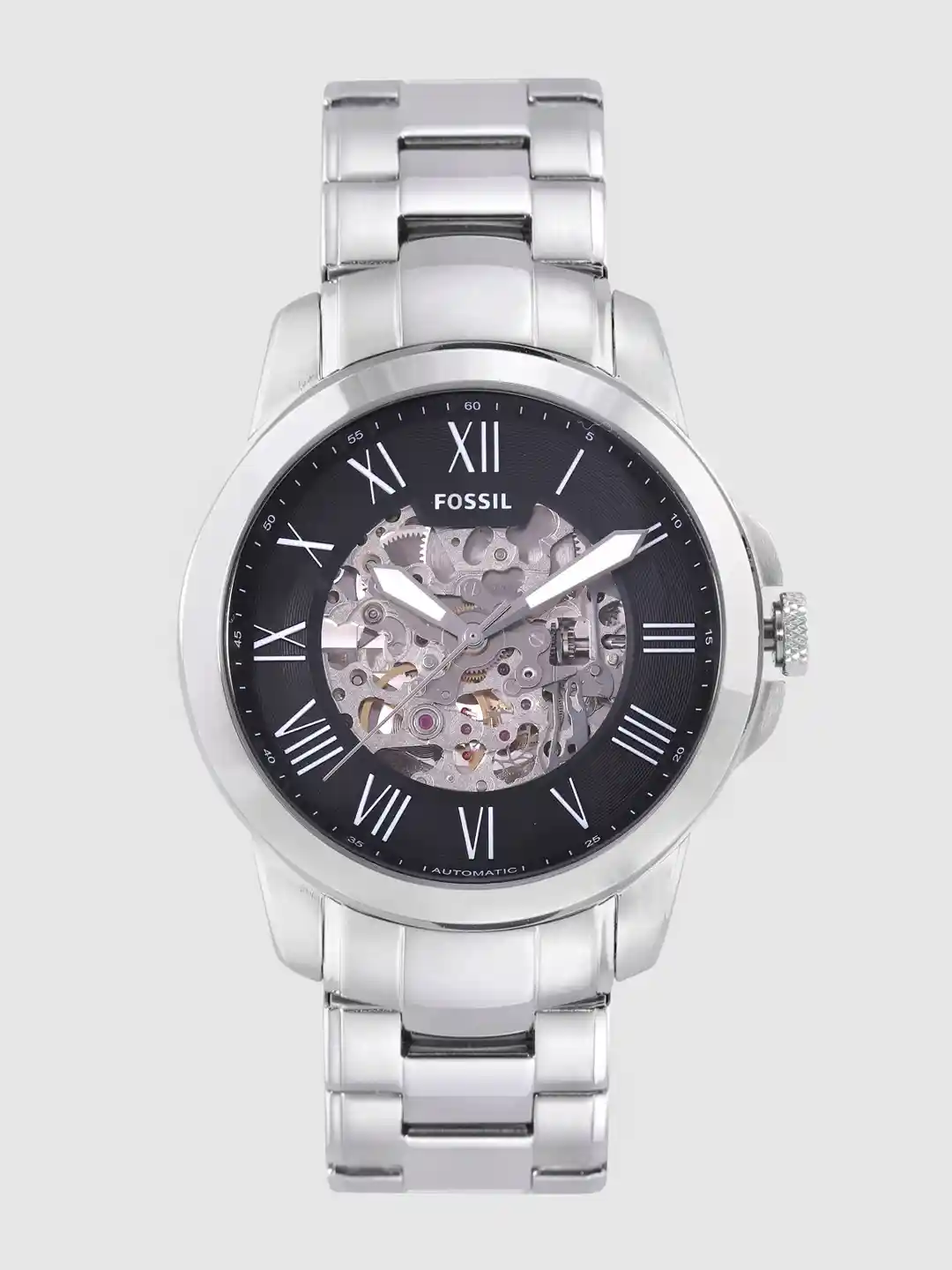 Buy Fossil Men Black Analogue Skeleton Watch ME3103 Watches for