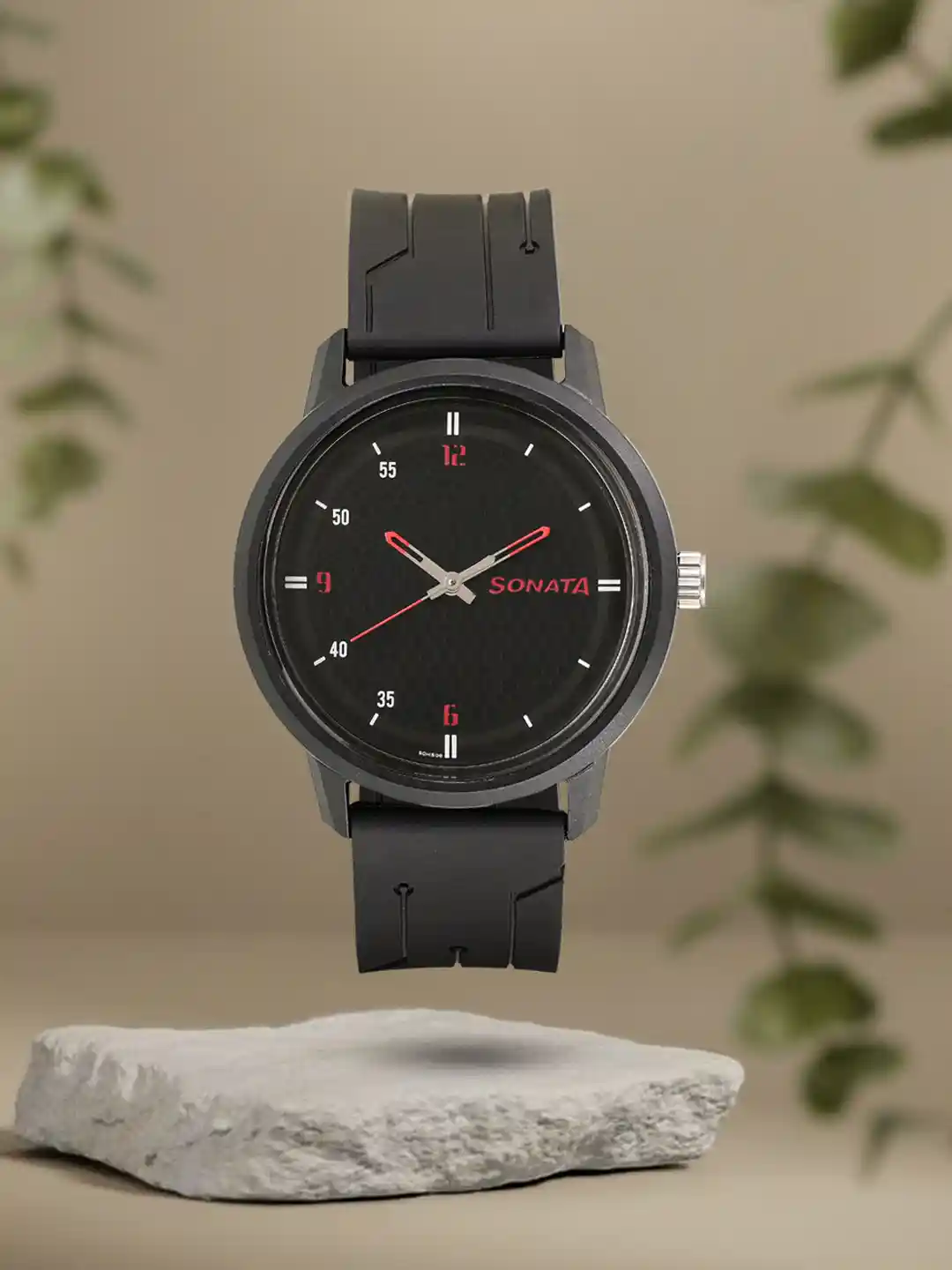 Buy Sonata Volt Men Black Analogue watch 77085PP04 Watches for