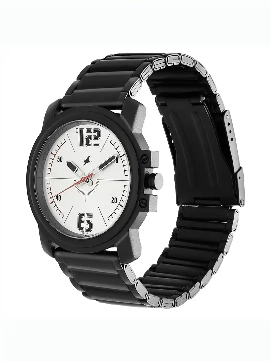 Buy Fastrack Men Silver-Toned Analogue Watch 3039NM01 Watches