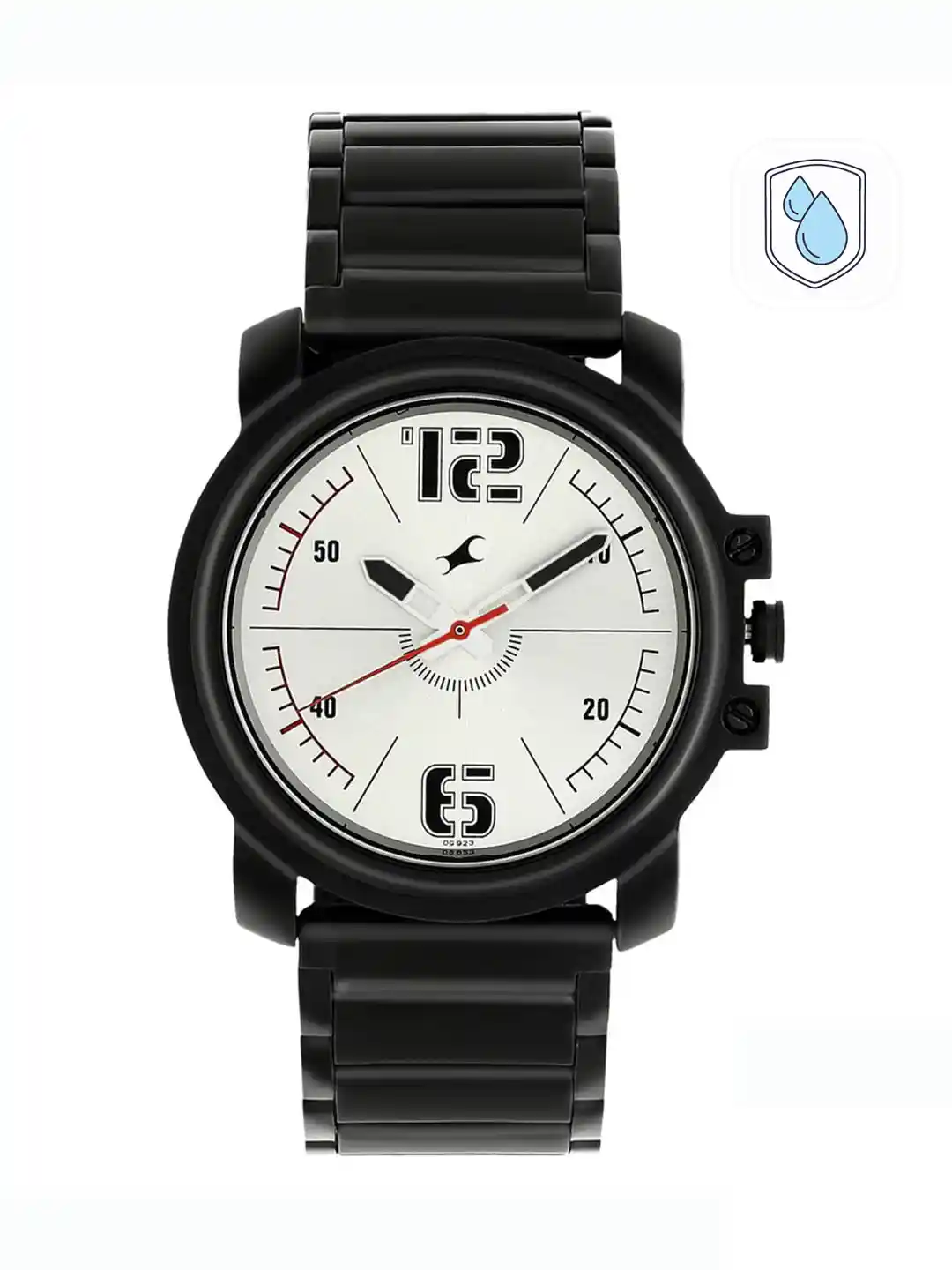 Fastrack Men Silver-Toned Analogue Watch 3039NM01