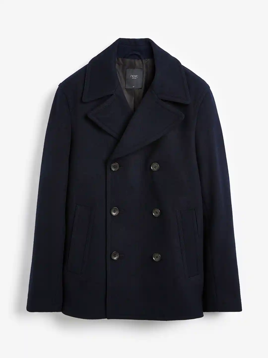 Wool Blend Gap Trench Coat Mens Wool Blend Navy Issue Peacoat Gap