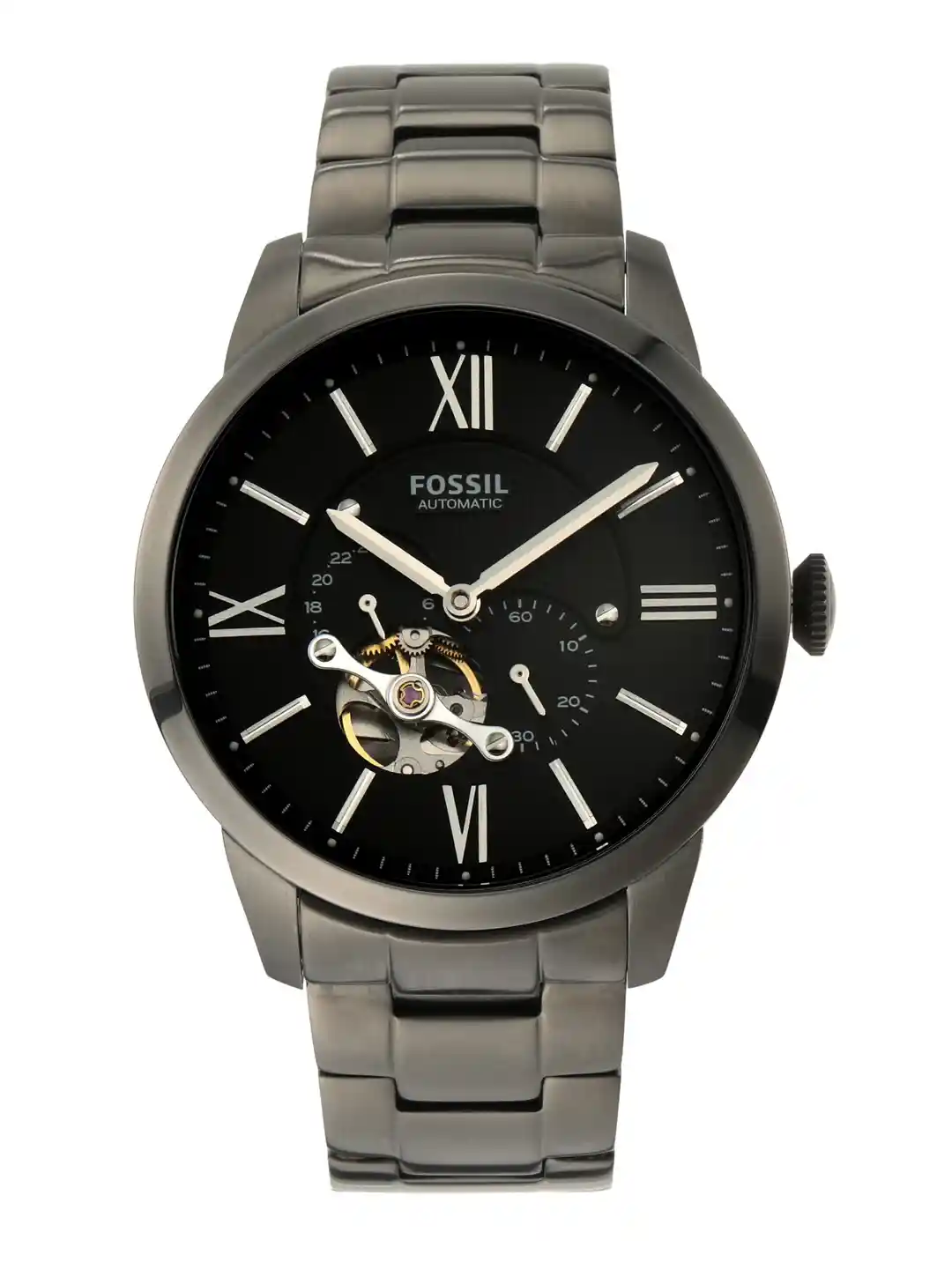 Fossil Men Black Analogue Watch ME3172