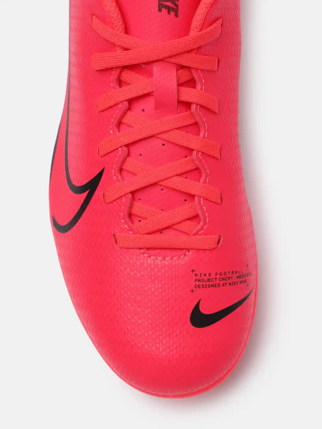 Buy Nike Kids Neon Pink Black VAPOR 13 CLUB Football Shoes