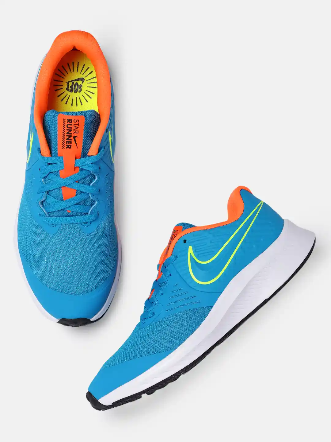 Buy Nike Kids Blue Star Runner GS Running Shoes Sports Shoes