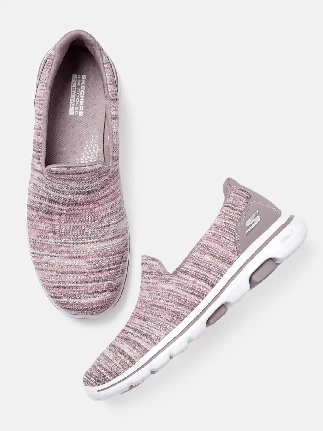 Buy Skechers Women Mauve GO WALK Walking Shoes Sports Shoes