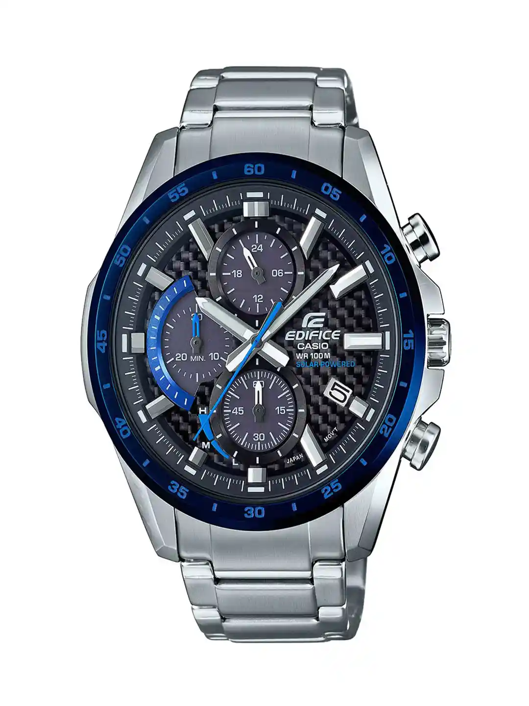 EDIFICE CASIO ターコイズ ブルー Sapphire 試着のみ EDIFICE CASIO ターコイズ ブルー Sapphire 試着のみ EDIFICE CASIO