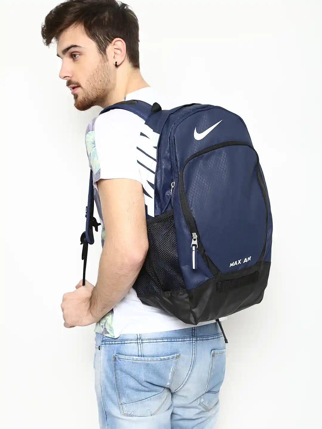 blue nike air max backpack Unisex Hike Backpack, Deep Royal Blue/Black/Atomic Green, DJ9677-455, MISC, Deep Royal Blue/Black/Atomic Green, 27 L, Sports : Sports & Outdoors but a strategic ally to and from the basketball court Nike Elemental Backpack