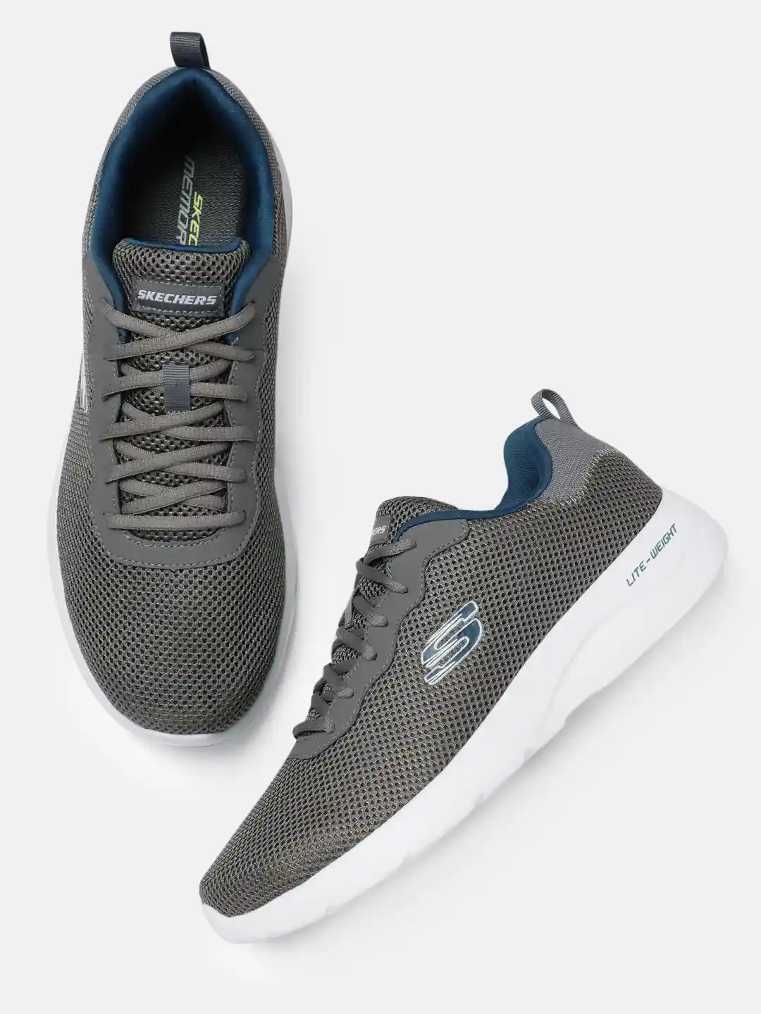 Buy Skechers Men Grey DYNAMIGHT RAYHILL Sneakers Casual