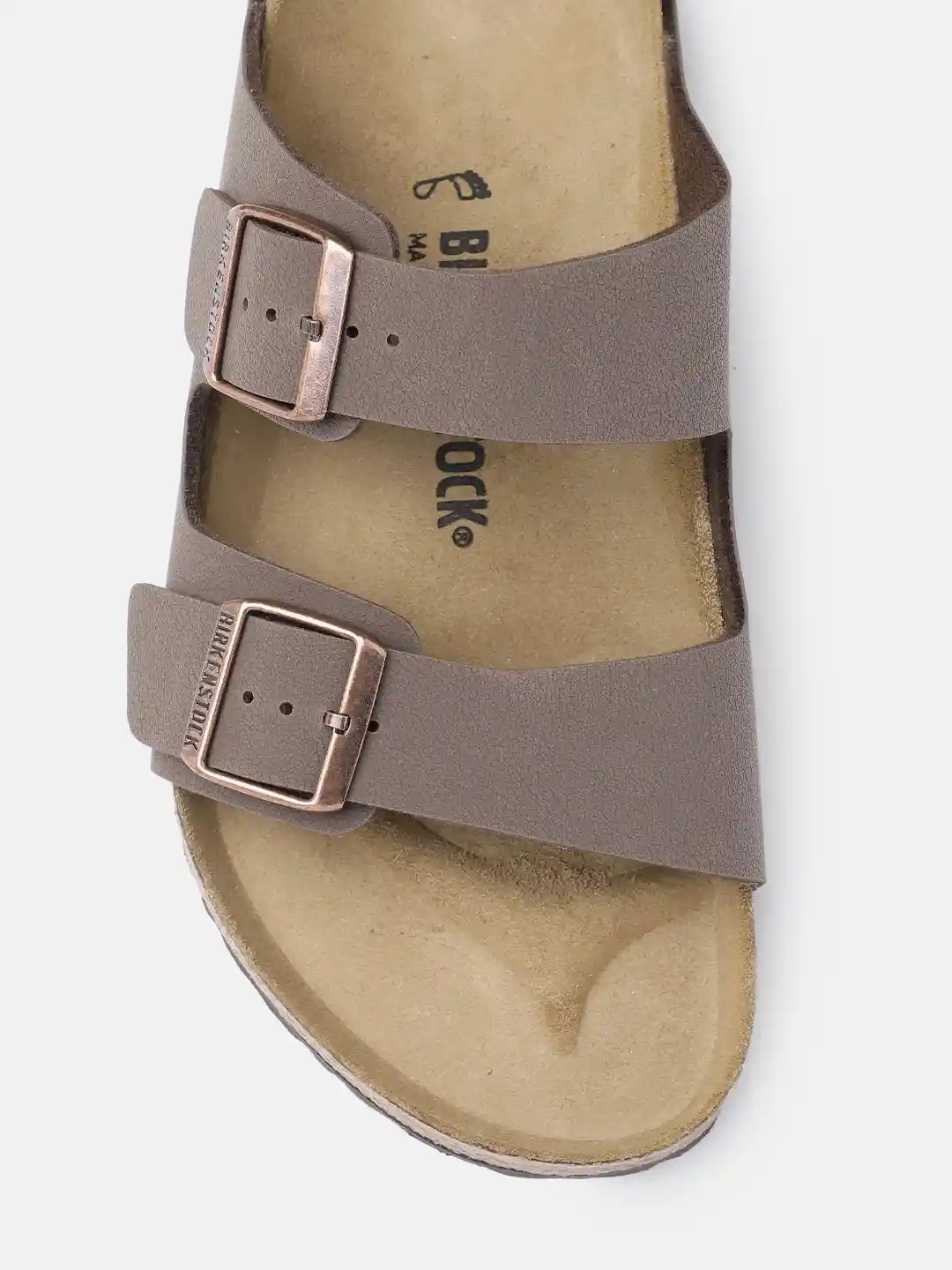 Arizona Birkibuc Birko Flor Nubuck Stone Birkenstock Arizona Mocha