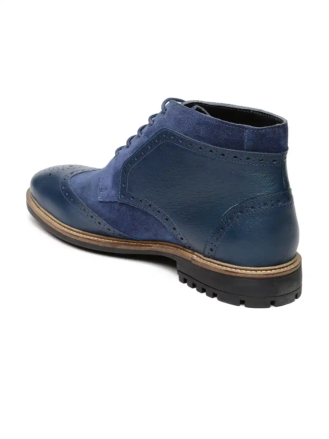 Navy Casual Brogue Boots Navy Brogue Boots Sale