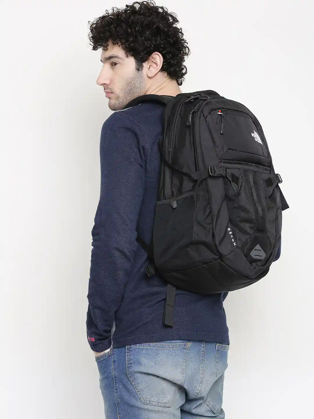 Buy The North Face Unisex Black Recon Backpack Backpacks for