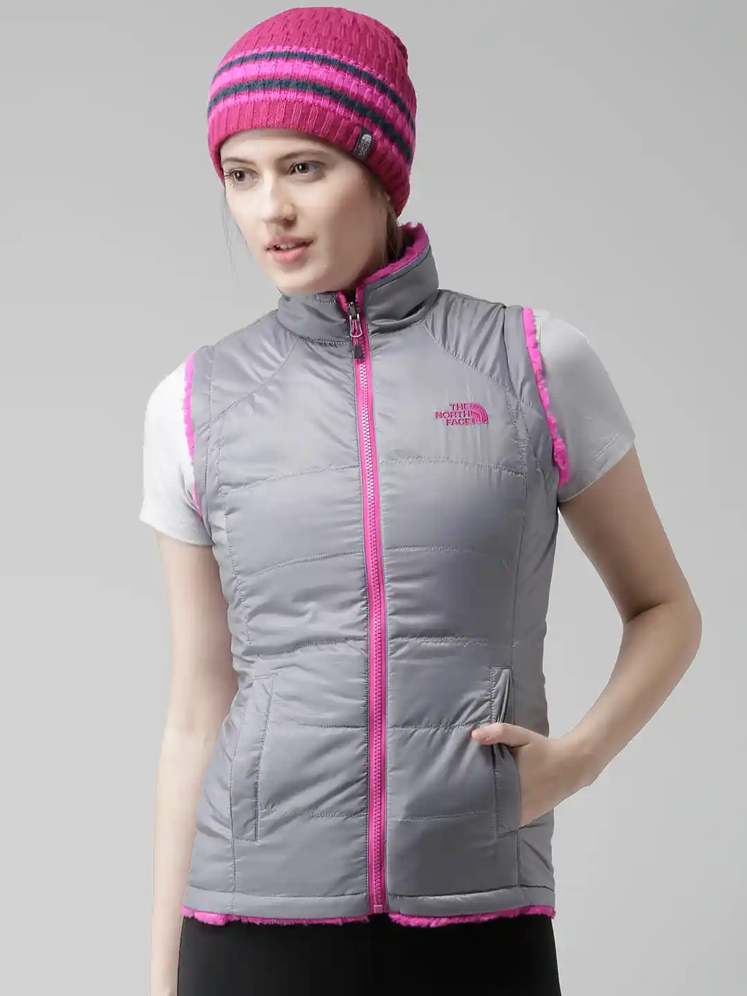 Buy The North Face Pink Grey Mossbud Swirl AP Waterproof