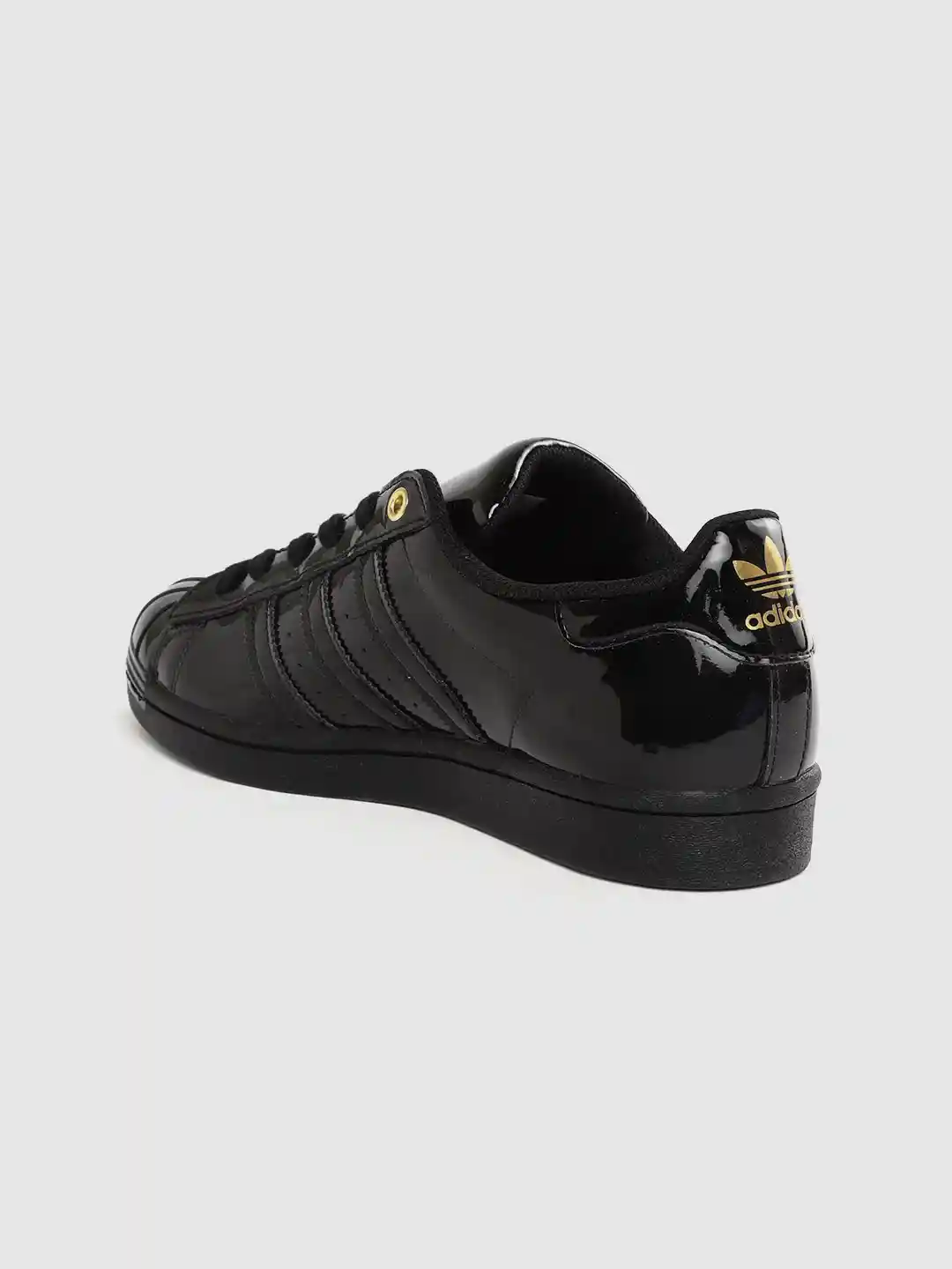 Buy ADIDAS Originals Women Black Superstar Metal Toe Patent