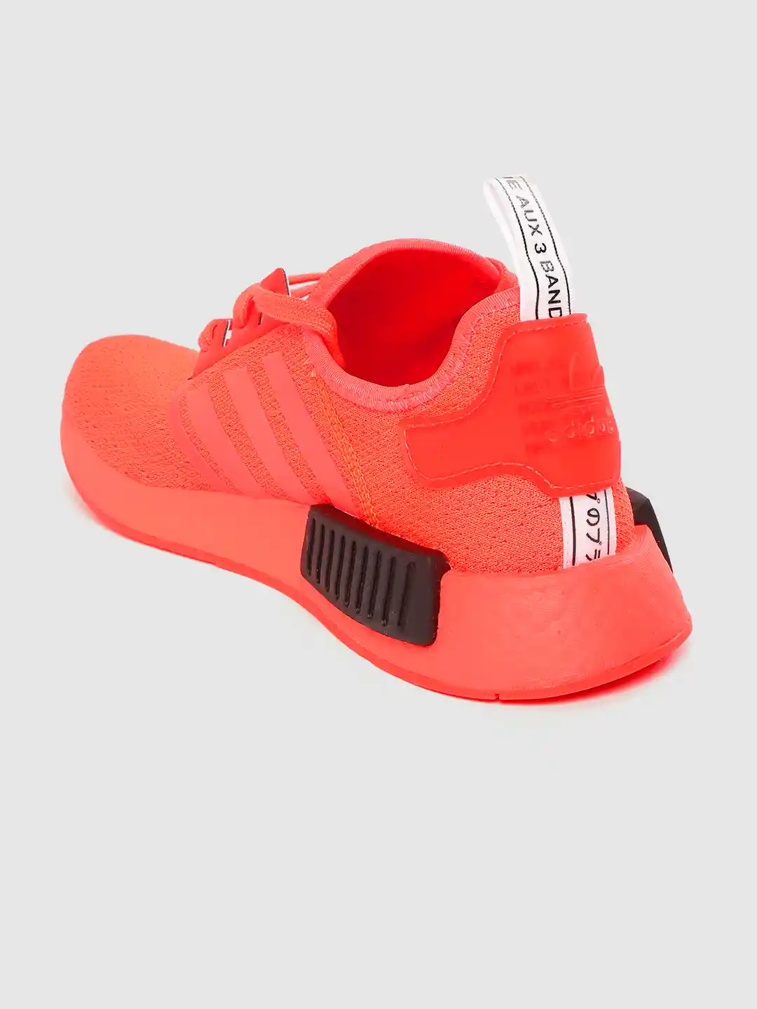 Buy ADIDAS Originals Men Coral Orange Woven Design NMD R1 Sneakers