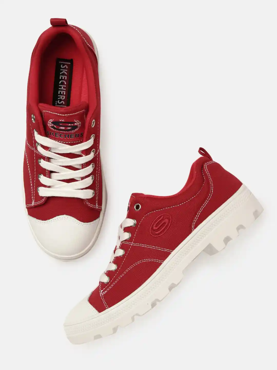 Buy Skechers Women Red ROADIES TRUE ROOTS Sneakers Casual Shoes