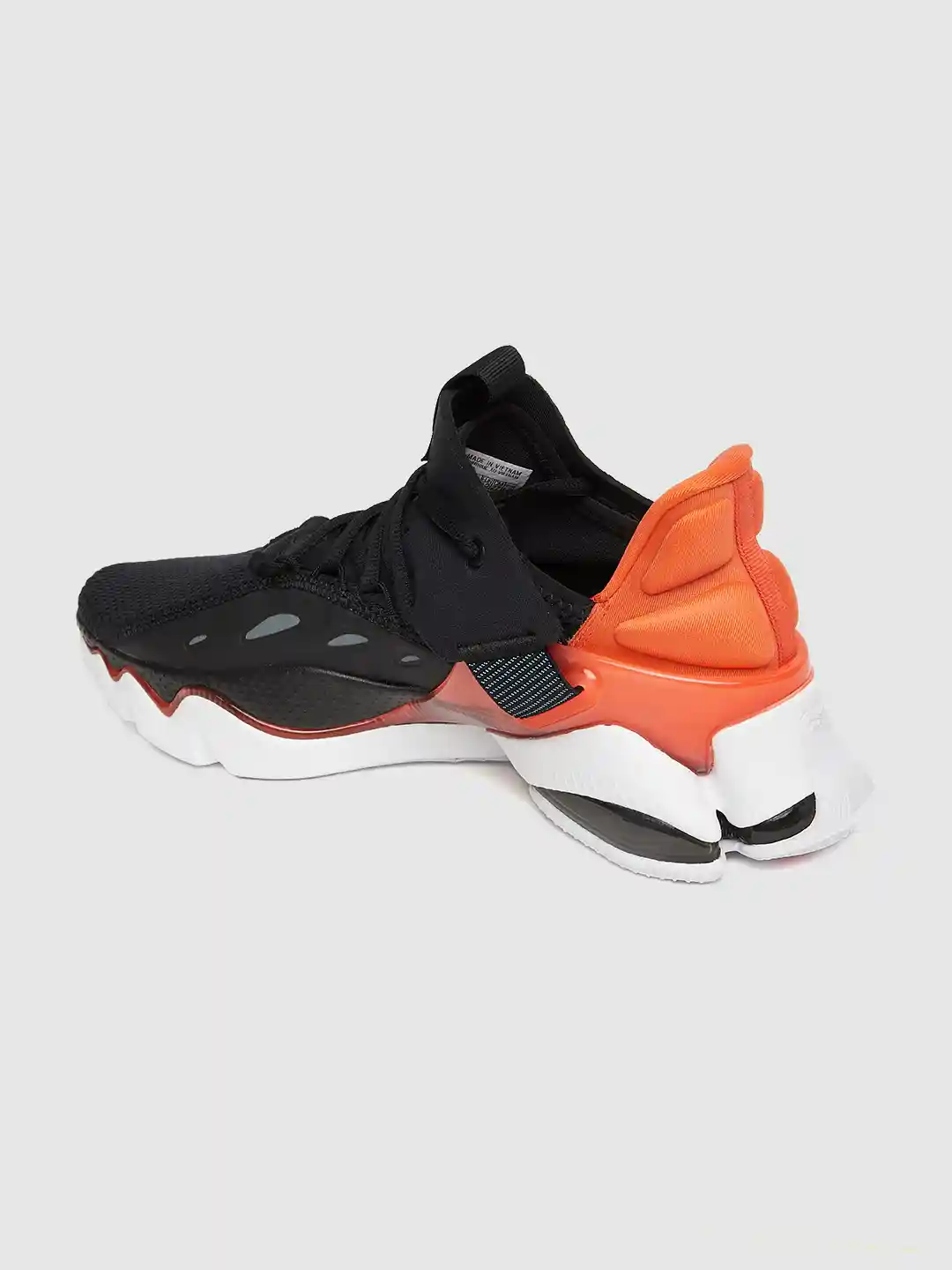 Buy Reebok Men Black Orange DMX Elusion 001 FT low Running Shoes