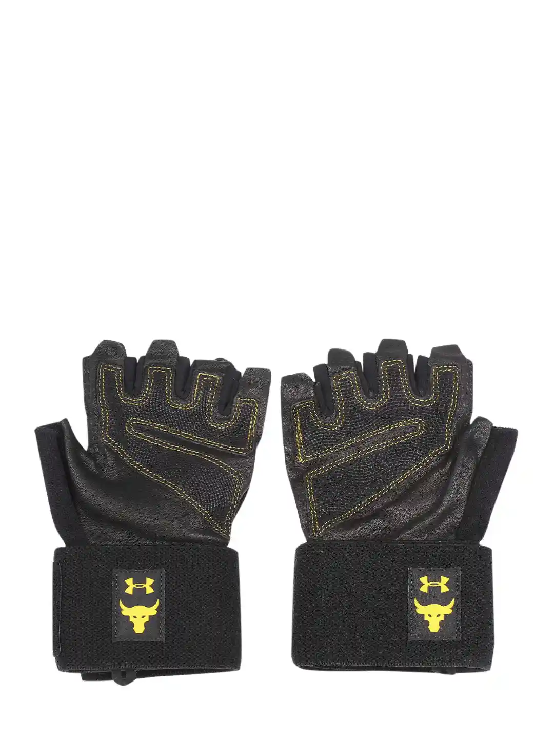 Buy UNDER ARMOUR Men Black Embossed Print Project Rock Weight