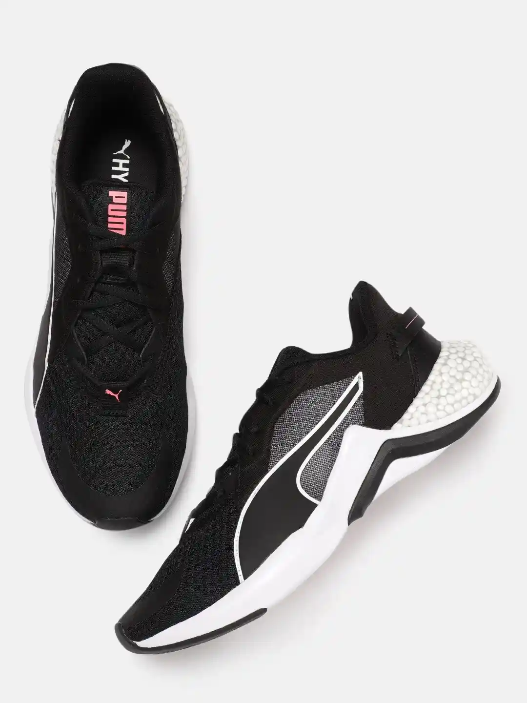 Buy Puma Women Black HYBRID NX Ozone Running Shoes Sports Shoes