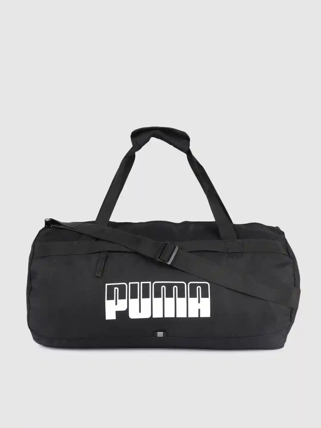 Buy Puma Unisex Black Printed Plus Sports II Duffel Bag Duffel
