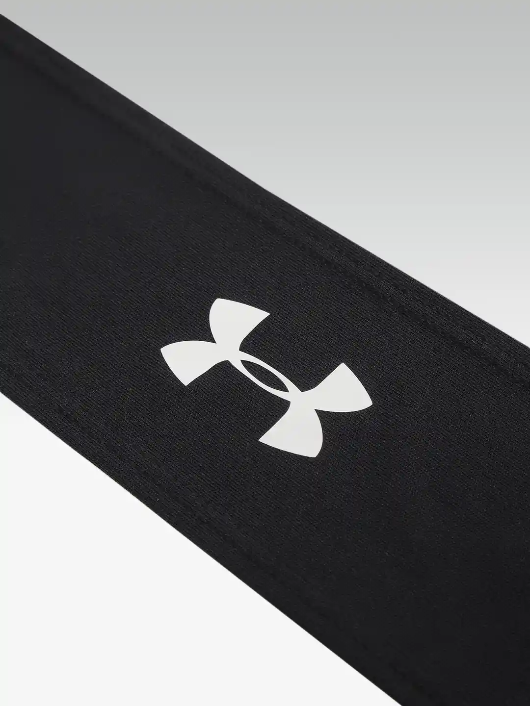 Buy UNDER ARMOUR Unisex Black Solid Tie Headband with Printed