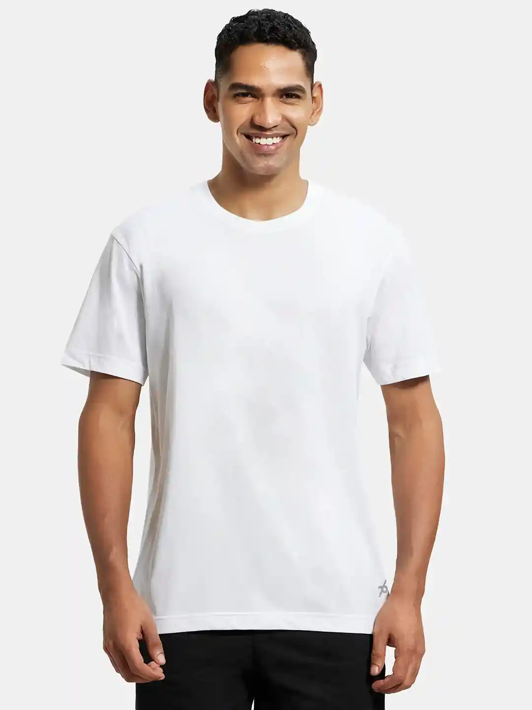 Buy Jockey Combed Cotton Rich Round Neck Half Sleeve Tshirt-2714