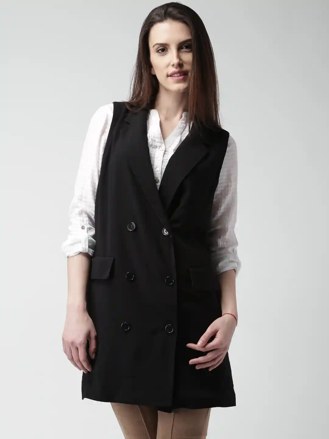 Polyester Coat Pea Coat For Women Forever 21 FOREVER 21 Woven - Main Image