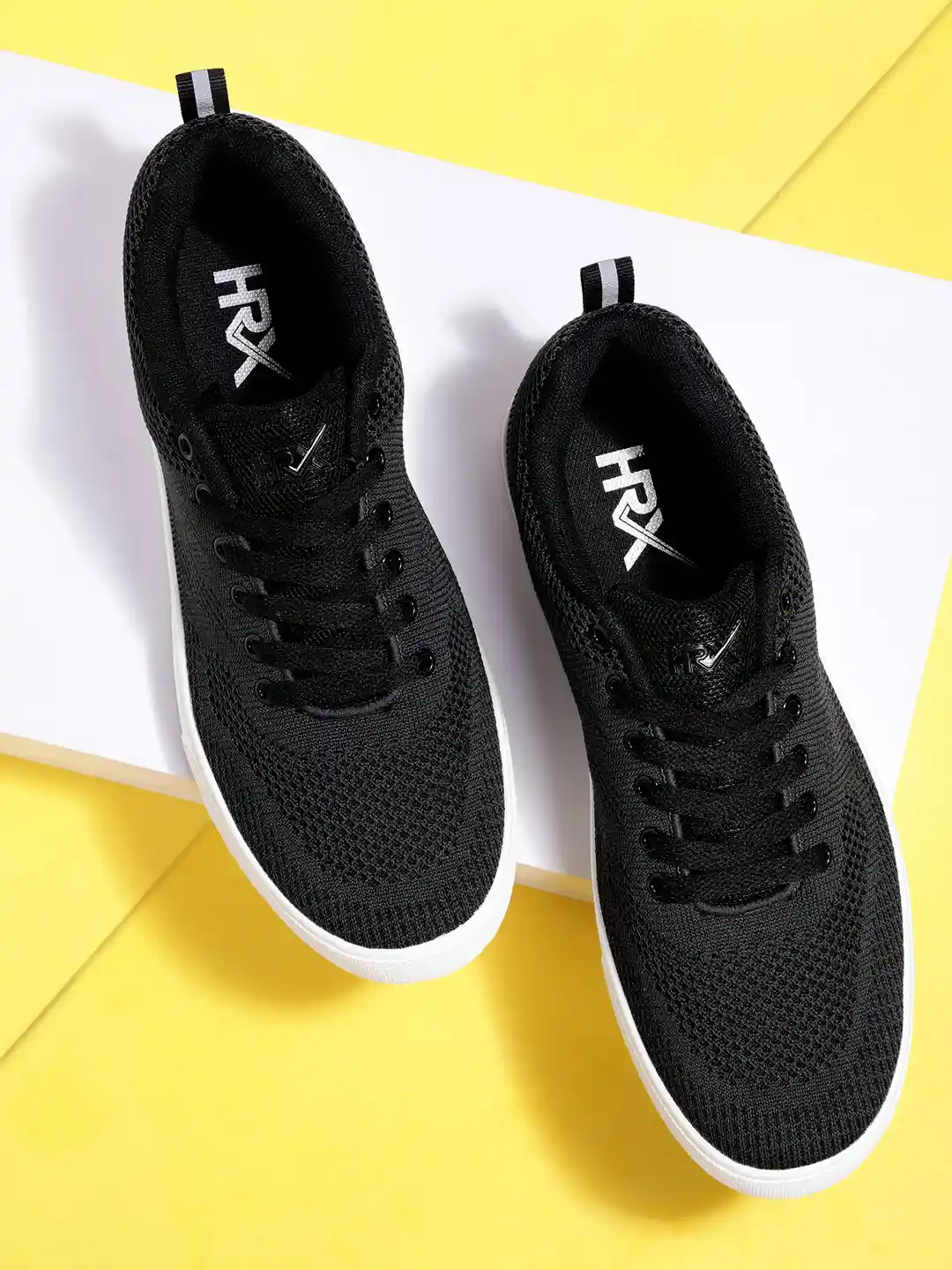 Buy HRX by Hrithik Roshan Men Black Fly Sneaker Casual Shoes for