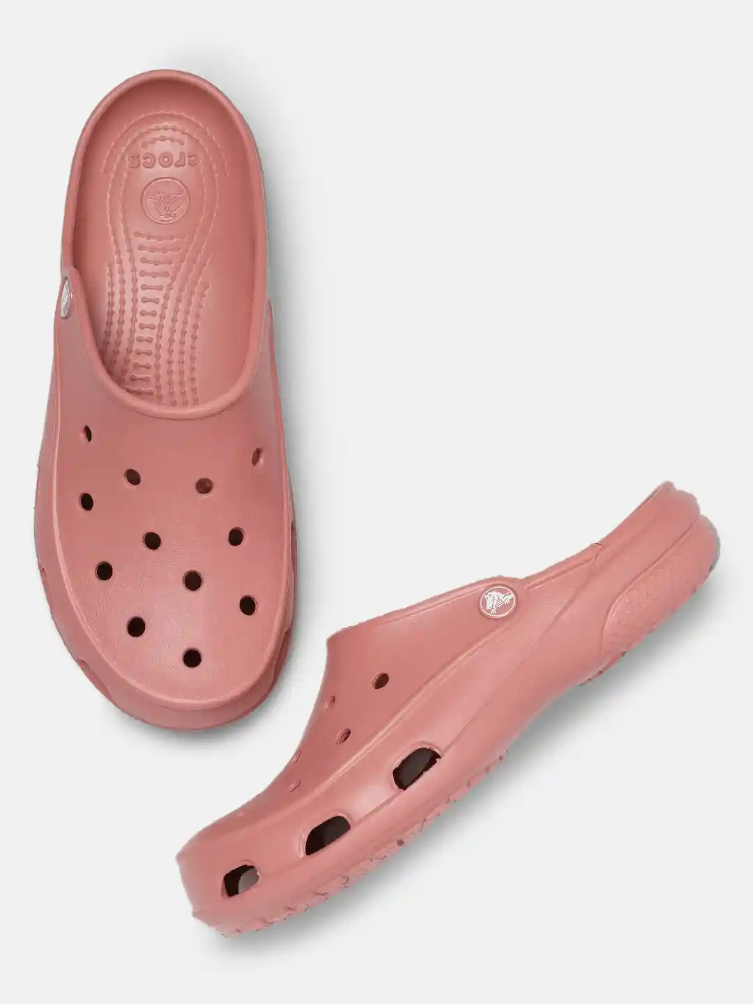 Buy Crocs Women Pink Solid Freesail Clogs Flip Flops for Women