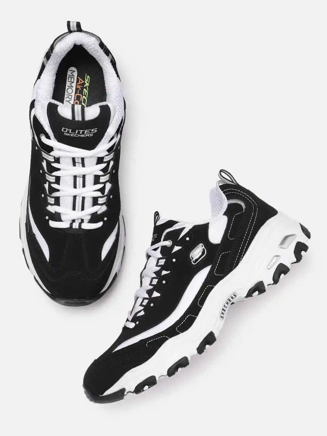 Buy Skechers Men Black D'LITES Sneakers Casual Shoes for Men