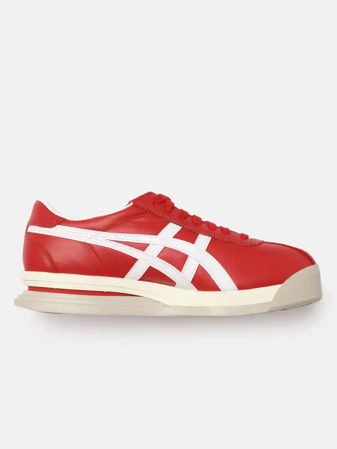 Tiger Shoes Asics Onitsuka Tiger Red Serrano Lace-Up Casual Shoes