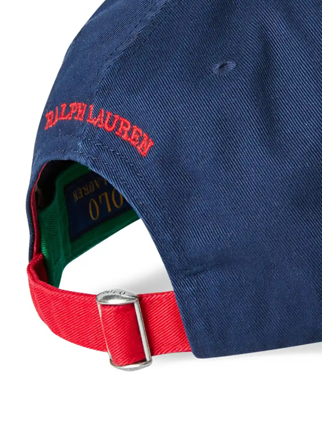 Buy Polo Ralph Lauren Men Navy Blue Red Flag Cotton Chino