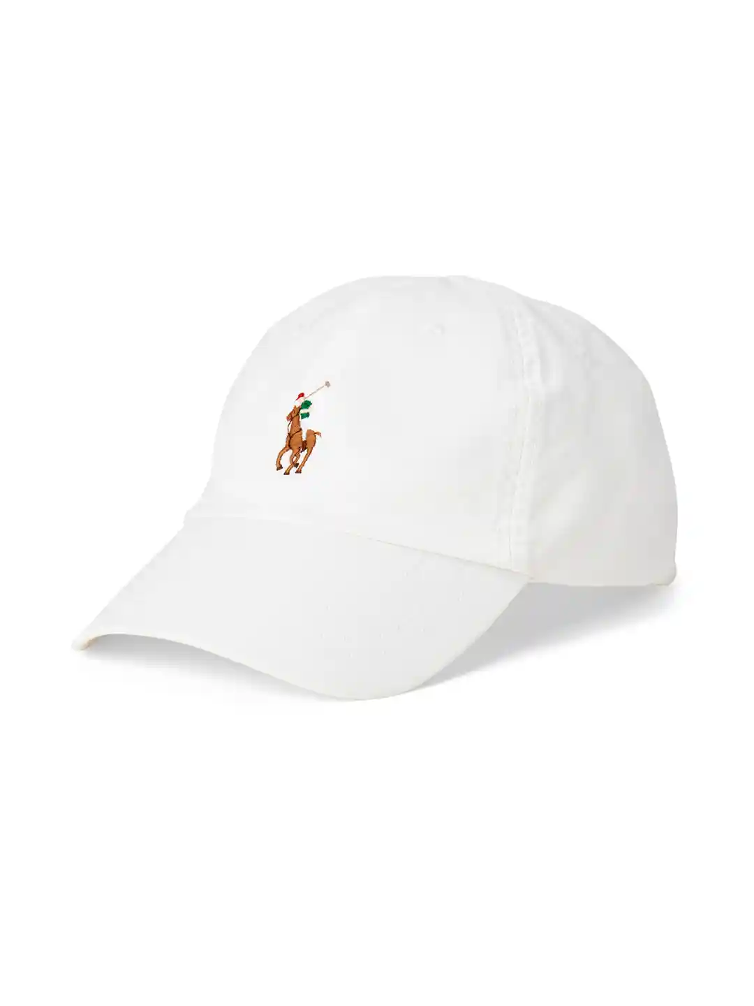 Buy Polo Ralph Lauren Men White Stretch Cotton Ball Cap Caps for